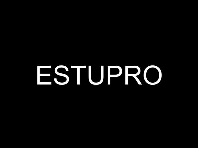 Estupro