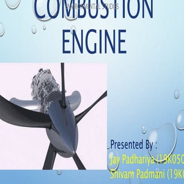 Effect of Combustion Engines on Environment