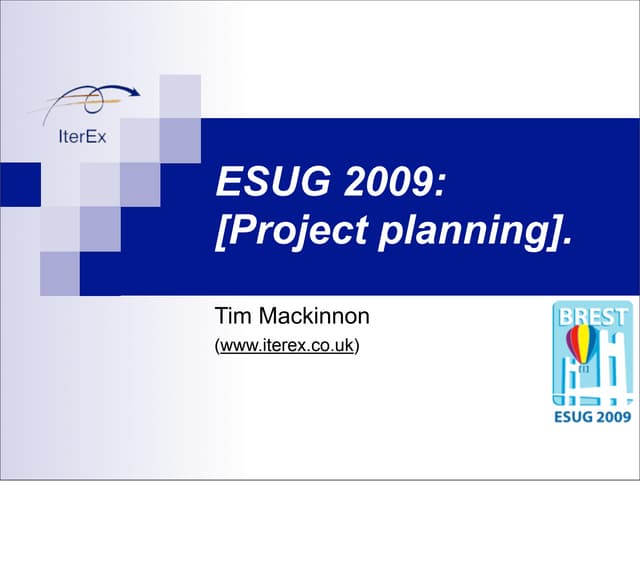 Project planning
