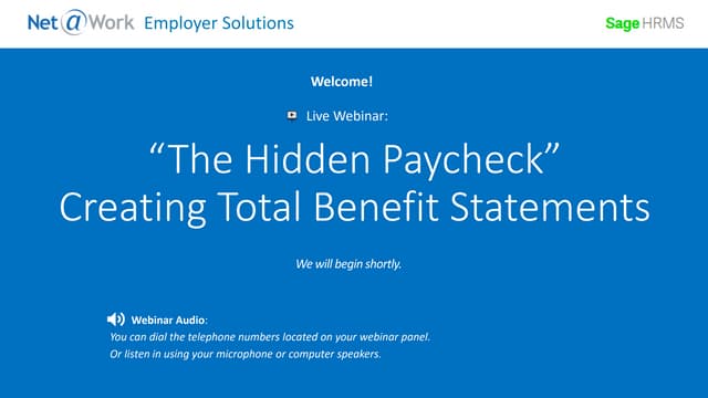 Sage HRMS Crystal Reports- Hidden Paycheck