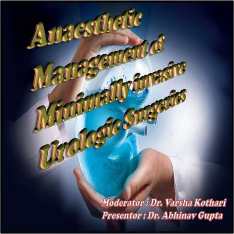 Eswl, PCNL, MAC, Urological procedures