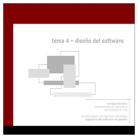 Ingeniería del Software de Gestión. Tema 4