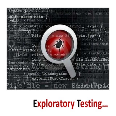 Exploratory testing