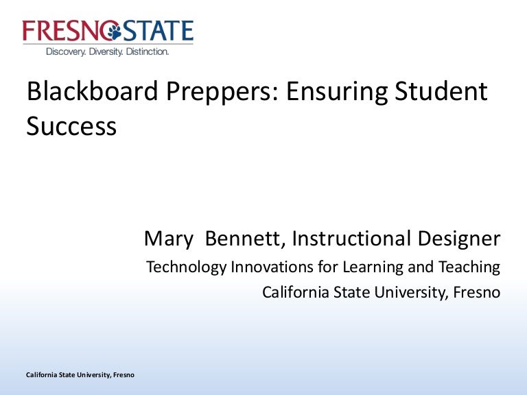blackboard preppers my fresno state blackboard