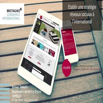 Etablir une stratégie réseaux sociaux à l’international