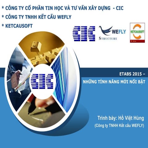 Etabs 2015 - Những tính năng mới nổi bật