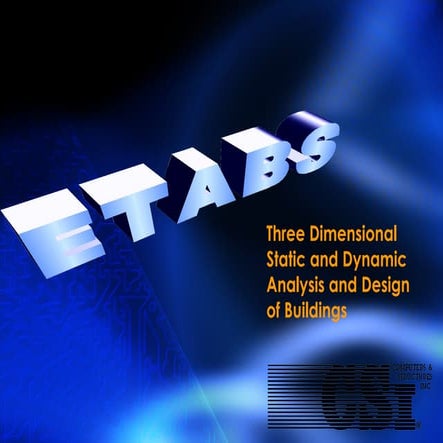 Etabs presentation with new graphics sept 2002