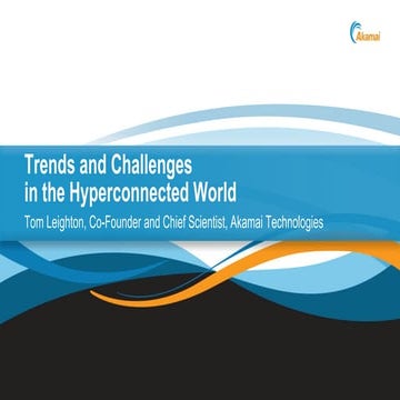 Etail 2012 Akamai Chief Scientist keynote