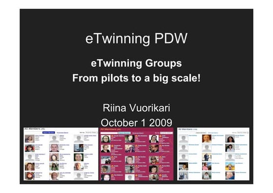 eTwinning Ambassadors PDW