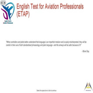 English Test for Aviation Professio...