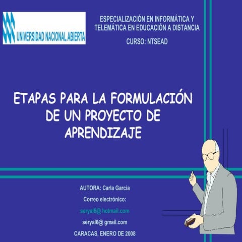 Etapas Para La Formulación de un PA Slideshare