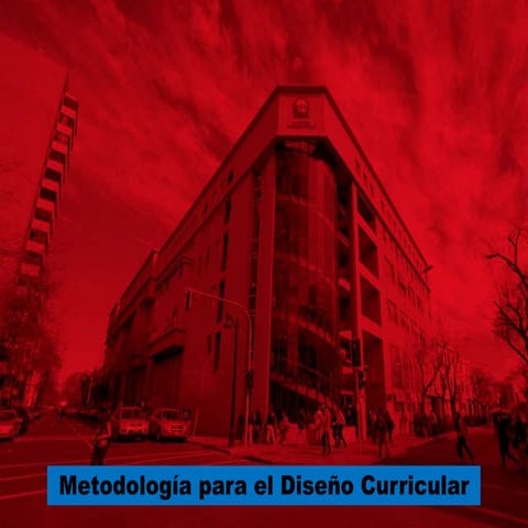 Presentación de etapas de Diseño curricula