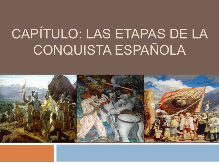 Etapas de la Conquista Española