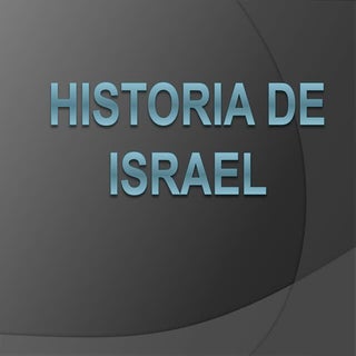 Etapas de la historia de israel