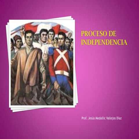 Etapas de la independencia americana