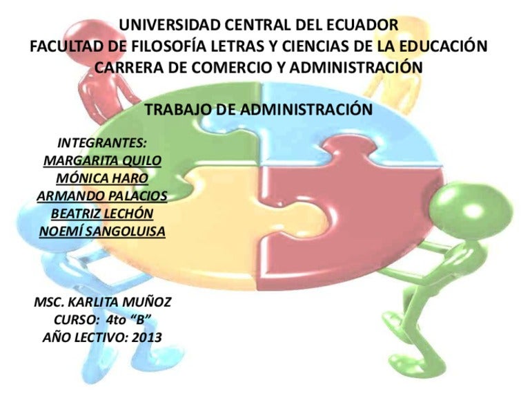 Etapas de la organización en el proceso administrativo