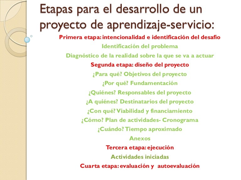 Etapas proyecto versiòn 1