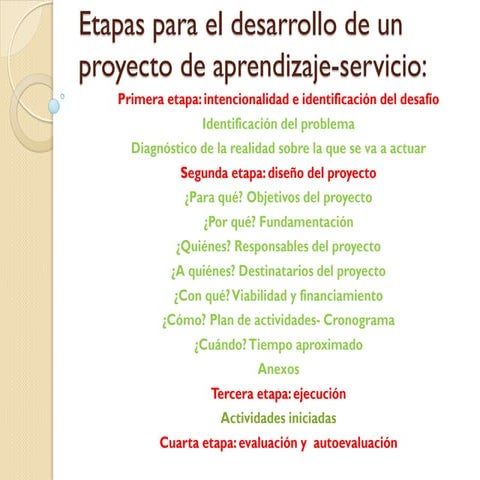 Etapas proyecto versiòn 1