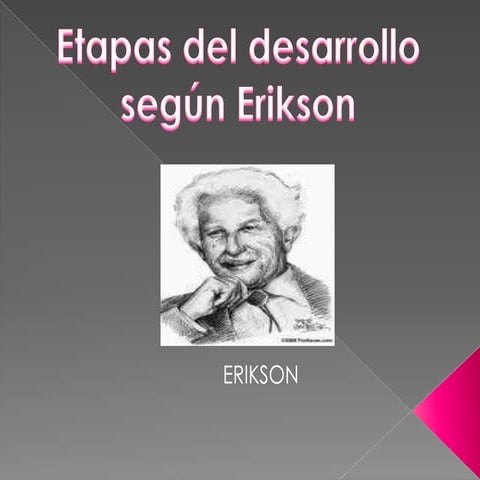 Etapas segun erikson