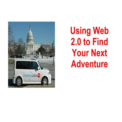 Using Web 2.0 to Find Your Next Adventure - Henderson Hall 3/1/11