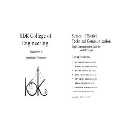 Kdk clg etc project for 3rd yrs project . | PPTX