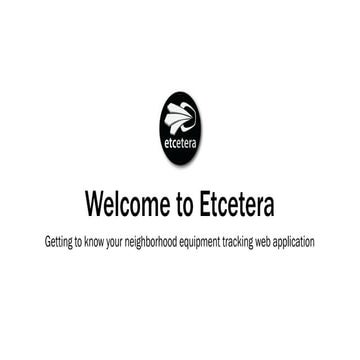 Etcetera: Checkout Workflow