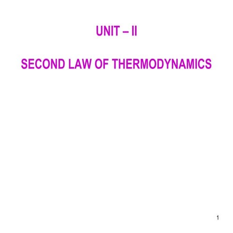 Thermodynamics