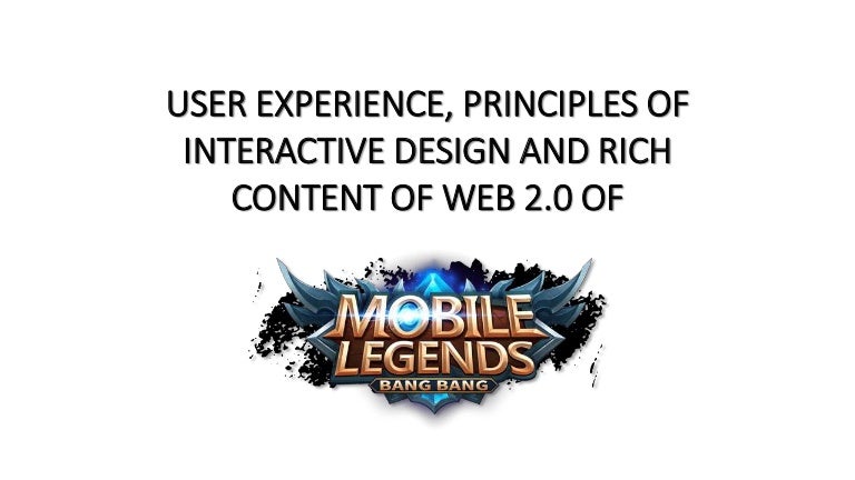 USER EXPERIENCE PRINCIPLES OF INTERACTIVE DESIGN AND RICH CONTENT Of