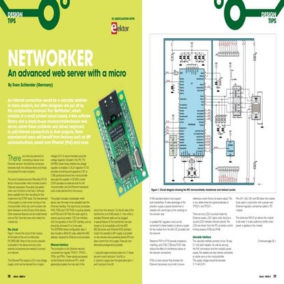 eTech 6 - Networker - an advanced web server with a micro | PDF