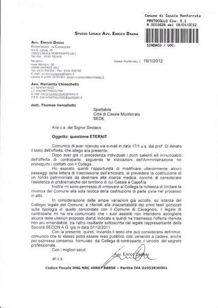 Struttura di una Lettera Commerciale in Inglese - esempio