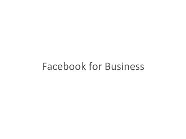 Et facebook