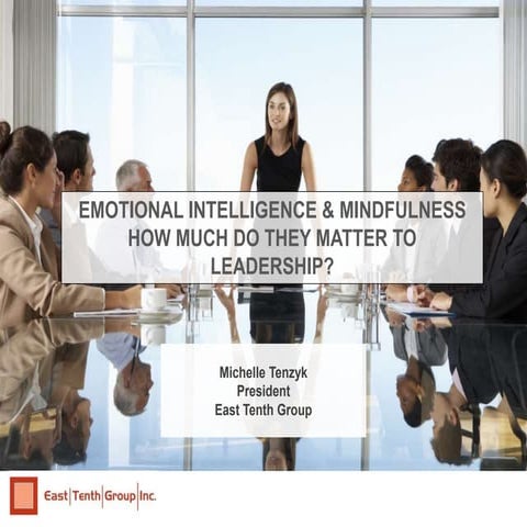 Emotional Intelligence & Mindfulness: How Much Do They Matter to Leadership?