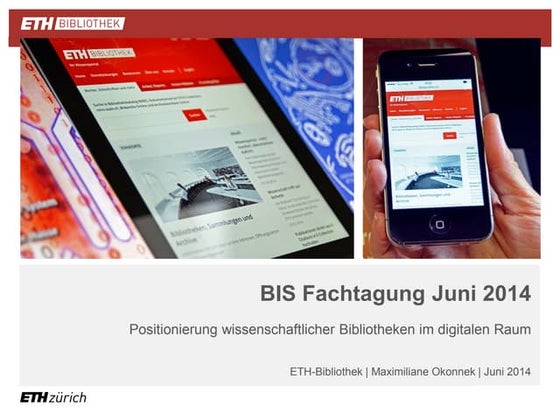 Positionierung wissenschaftlicher Bibliotheken im digitalen Raum 