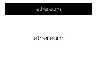 Academic Ethereum