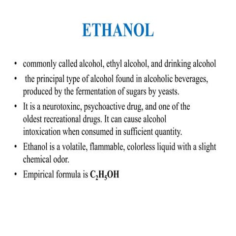 Ethanol
