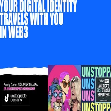 Your Digital Identity Travels With You in Web3 