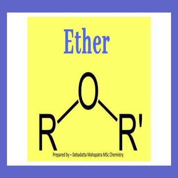 Ether class 12th IIT,JEE,NEET