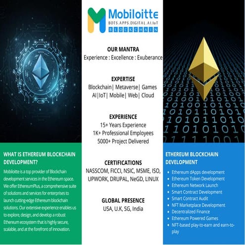 Ethereum Blockchain Development