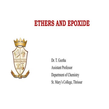 Ethers and epoxide