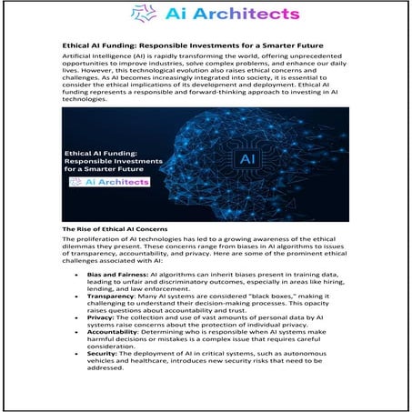 ARTIFICIAL INTELLIGENCE ETHICAL FRAMEWORK | PPTX