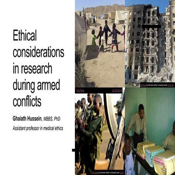 Ethical considerations in research during armed conflicts.pptx