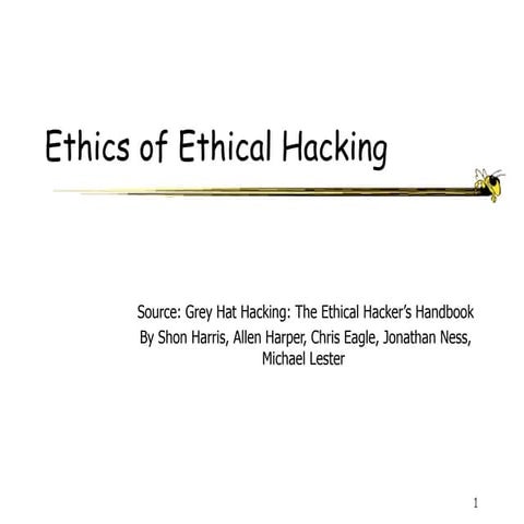 Ethical Hacking