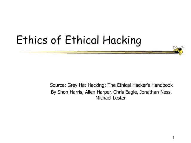 Ethical Hacking