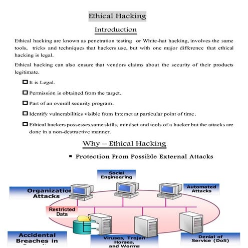 Ethical hacking