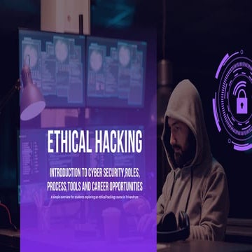 “Ethical Hacking and Cybersecurity: Understanding Concepts, Processes ...