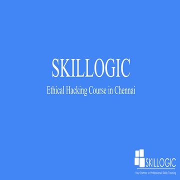 Ethical Hacking Course in Chennai February