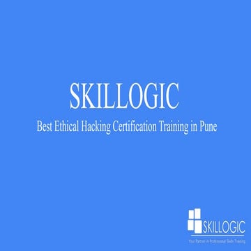 Best Ethical Hacking Certification Training in Pune