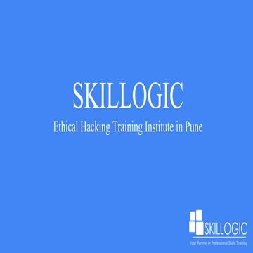 Ethical Hacking Training Institute in Pune