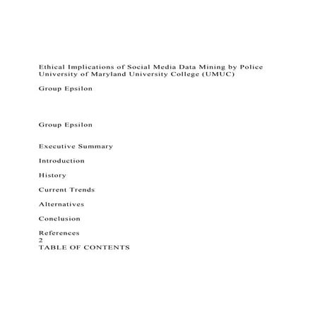 Ethical Implications of Social Media Data Mining by Police.docx
