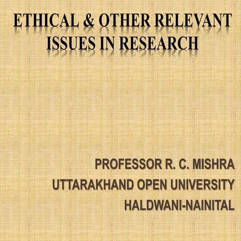 dEthical Issues in Research-1 Final.pptx
